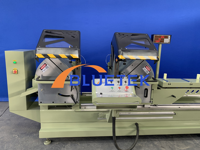 digital display aluminium window door cutting machine