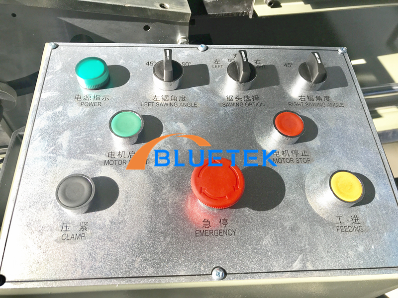 control panel of aluminium cutting machine price