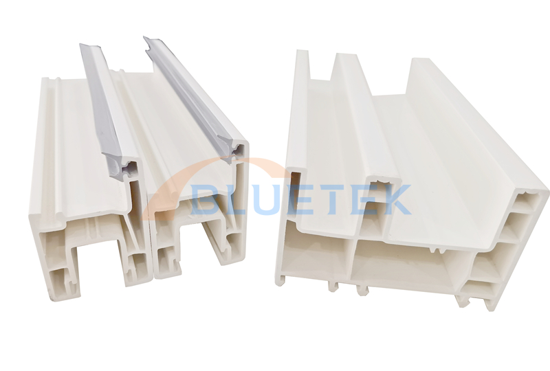 PVC window profile, 80mm PVC window profile