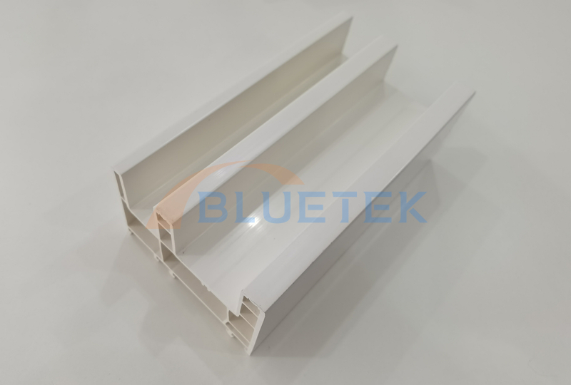 PVC window frame profile