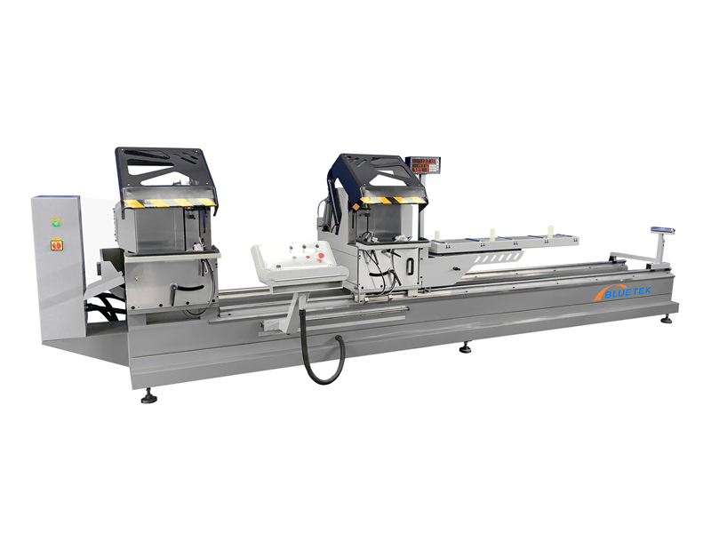 aluminium window double heads cutting machine, aluminium window door cutting machine