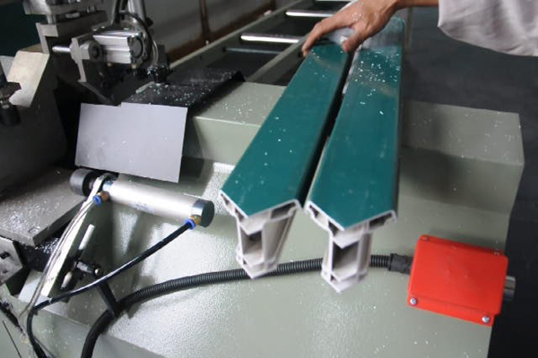 upvc profile mullion cutting machine