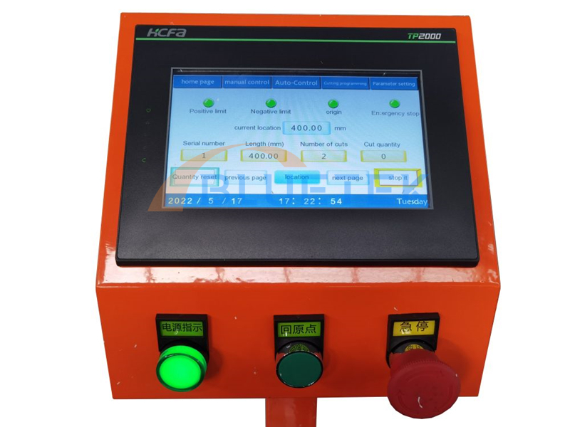 Touch Screen of CNC Automatic End Stopper