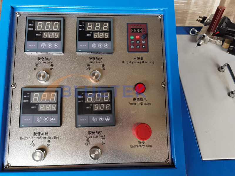 Control Panel Of Hot Melt Glue Machine