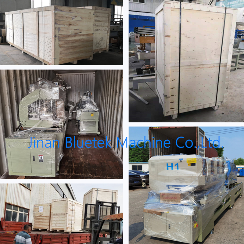 Packing and Shipping For Double Heads PVC Cutting Machine