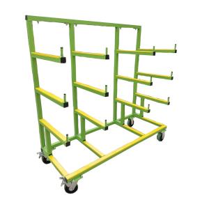 4 Layer Single Sided Aluminum Profile Transport Cart 