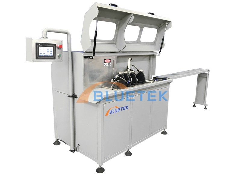 Aluminium Window Corner Connector Automatic Cutting Machine