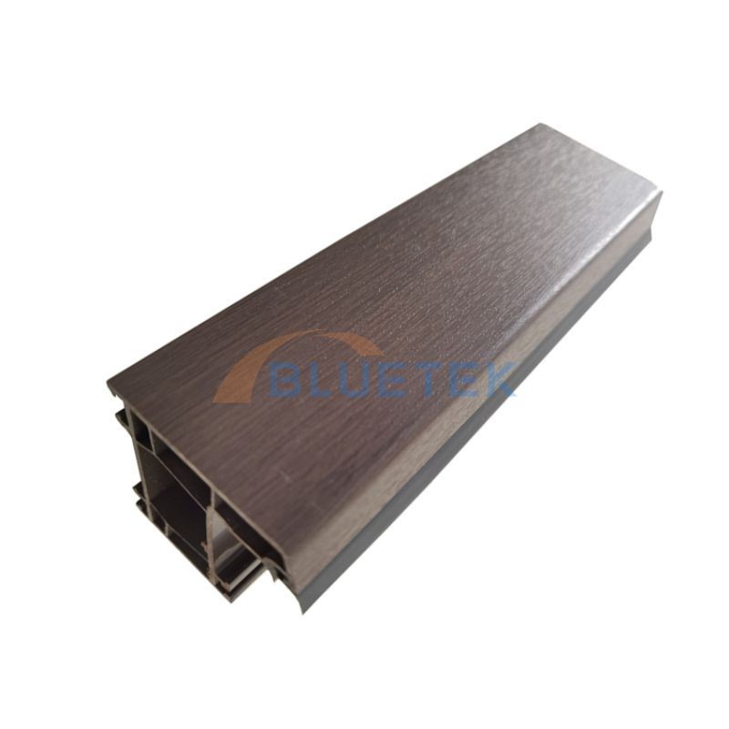 Colored Laminated Film UPVC Window Extrusion