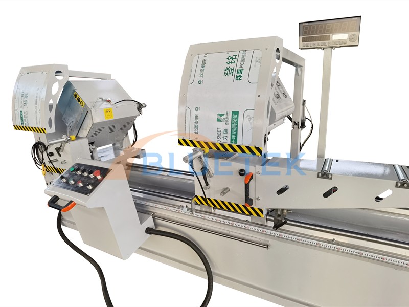 Digital Display Double Heads PVC Cutting Machine