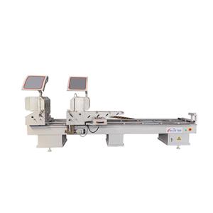 SSJ06 Double Heads UPVC Window Cutting Machine