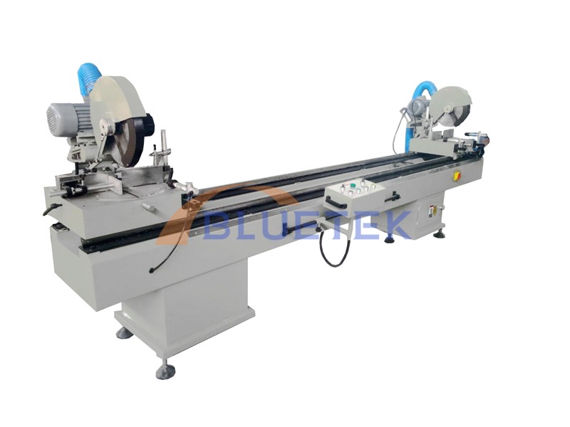 SJ02 UPVC Profile Double Head Cutting Machine