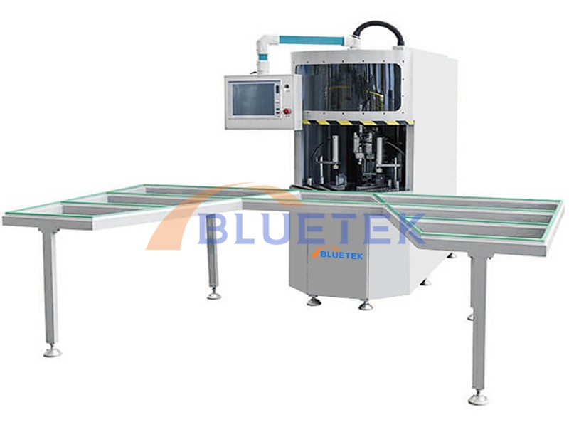 UPVC Window CNC Corner Cleaning Machine 6 Tools